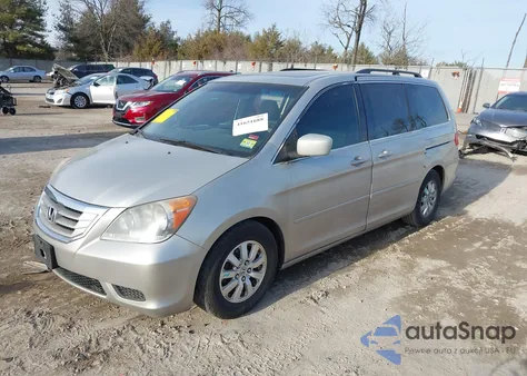2008 Honda Odyssey Ex-L из США, поврежденный, VIN 5FNRL38718B013712
